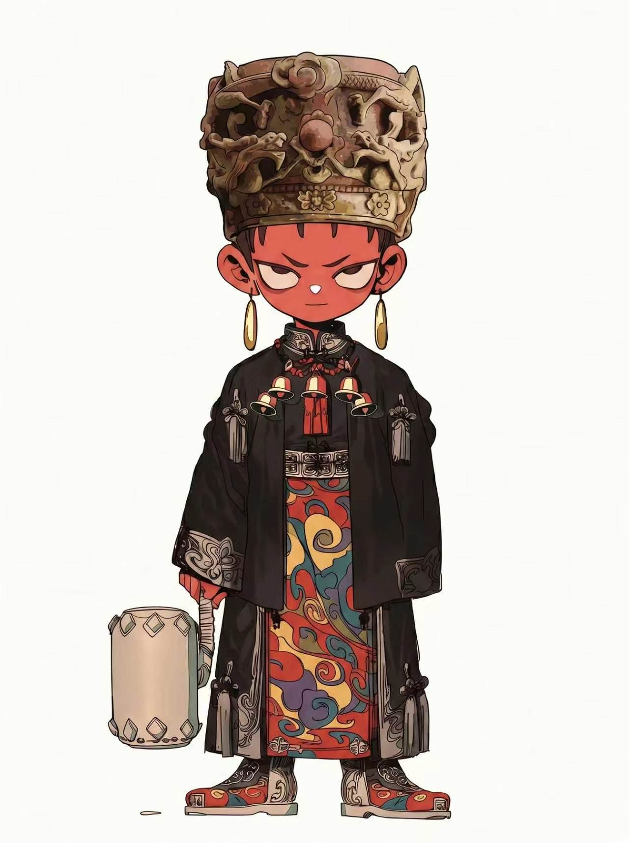 傩公原画设定